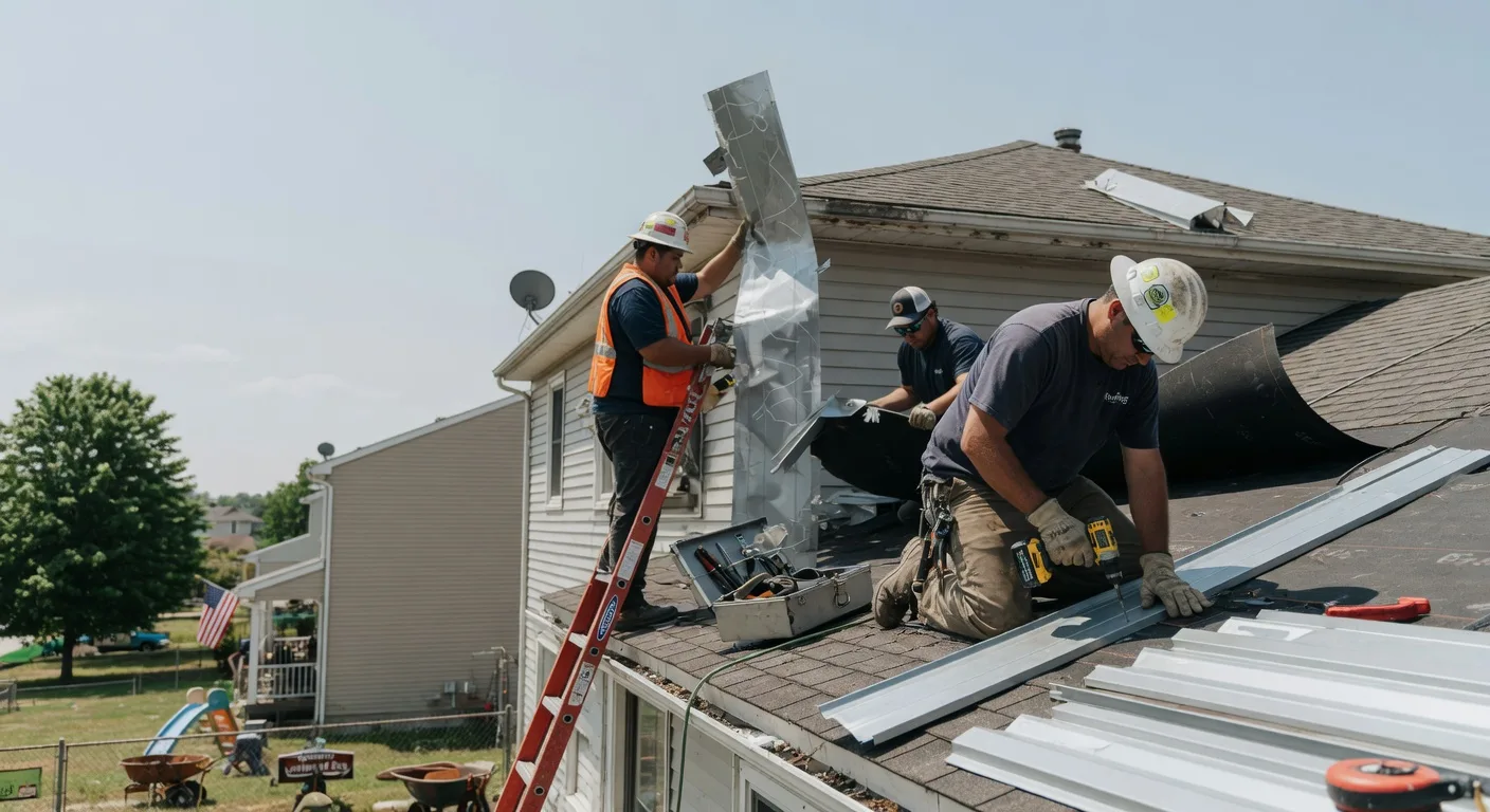 Metal Roofing Installation in Kansas near me